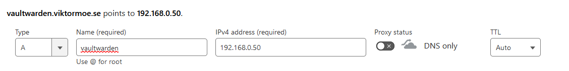 Cloudflare DNS